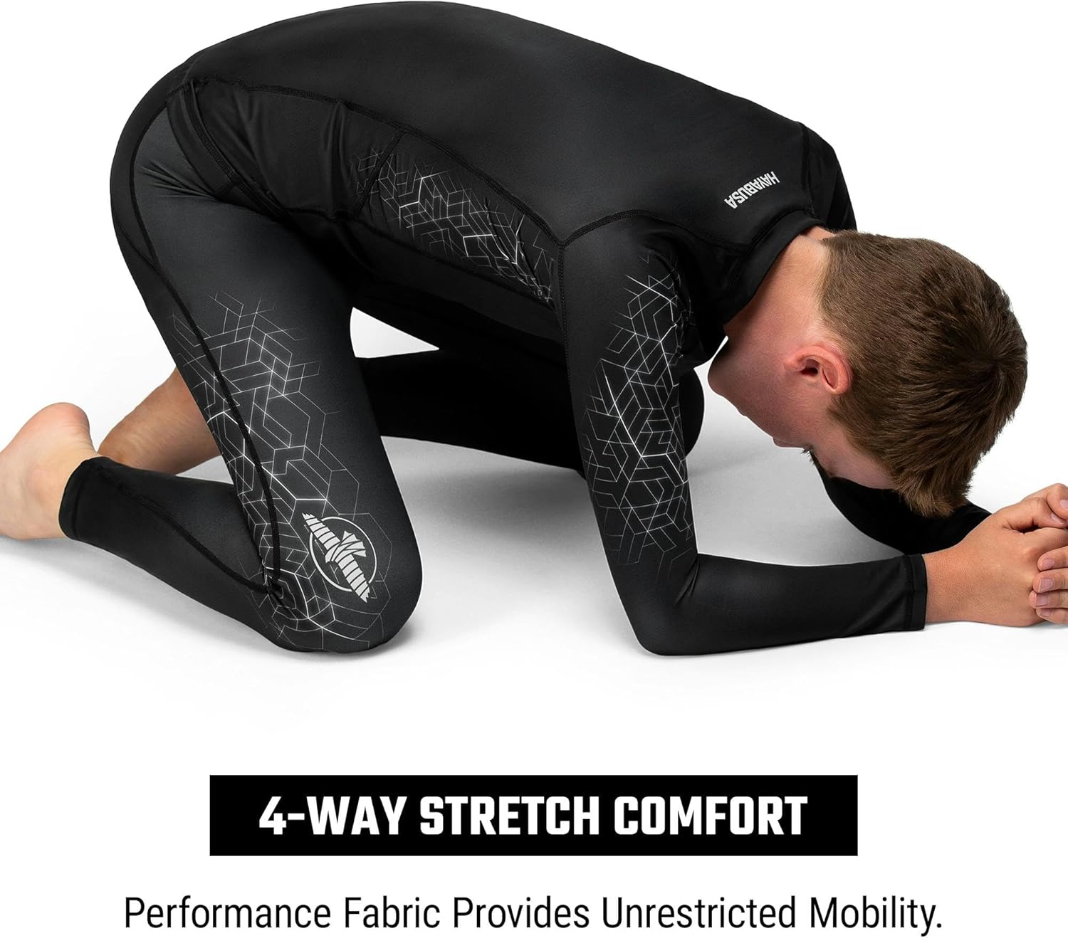 Hayabusa Geo Youth Jiu Jitsu Spats for Boys and Girls
