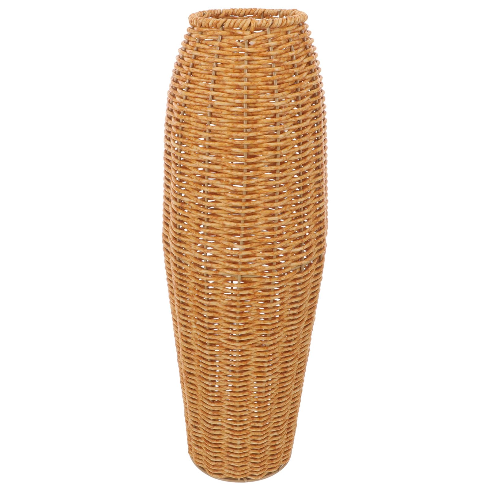 Vase en plastique marron incassable et léger pour sublimer vos fleurs