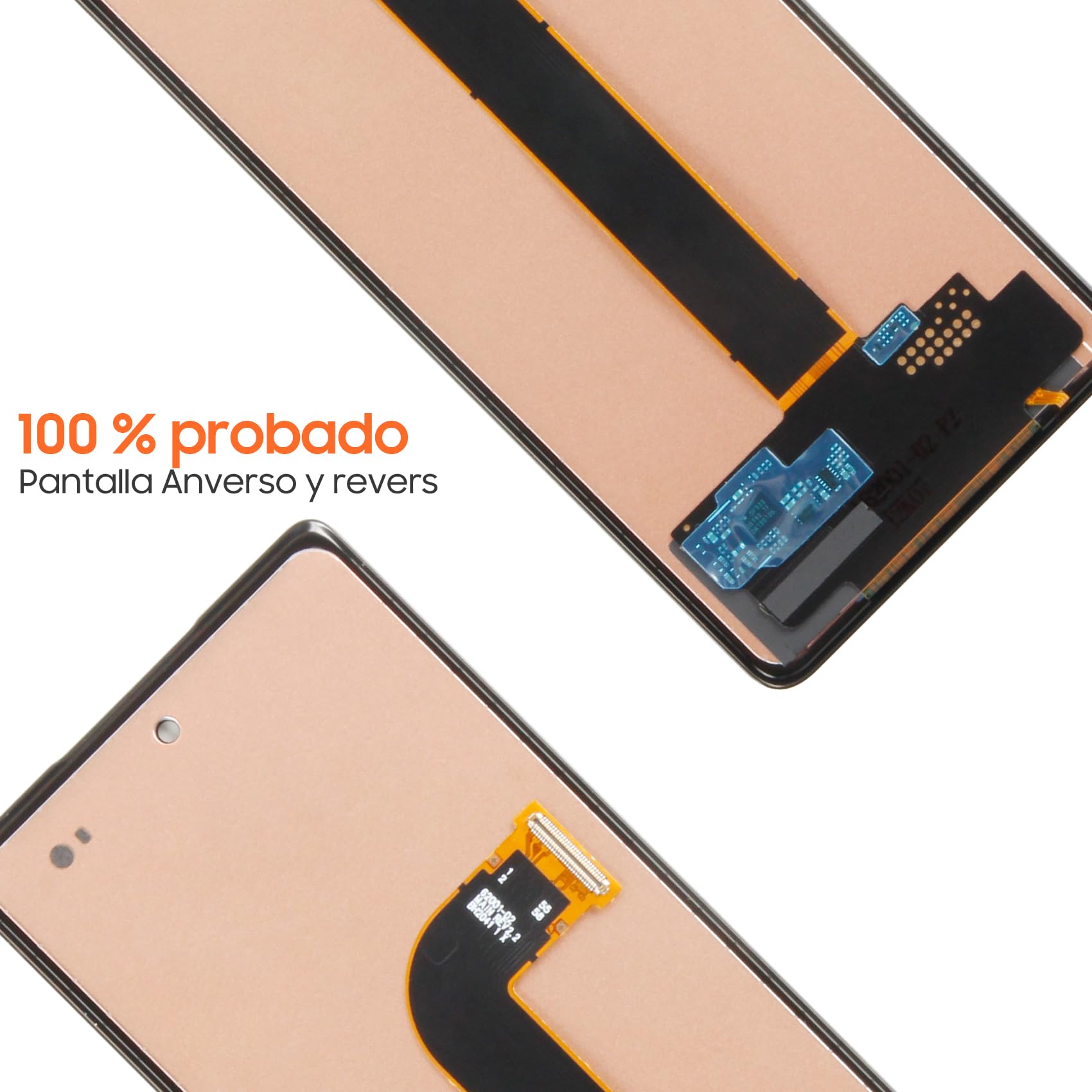(Schermo esterno) Schermo LCD per Samsung Z Fold2 5G Display LCD per Galaxy Z Fold2 5G SM-F916B SM-F916U 6,23" Schermo di Ricambio Touch Digitalizer Assemblea con Strumenti (Nero Incell, Senza