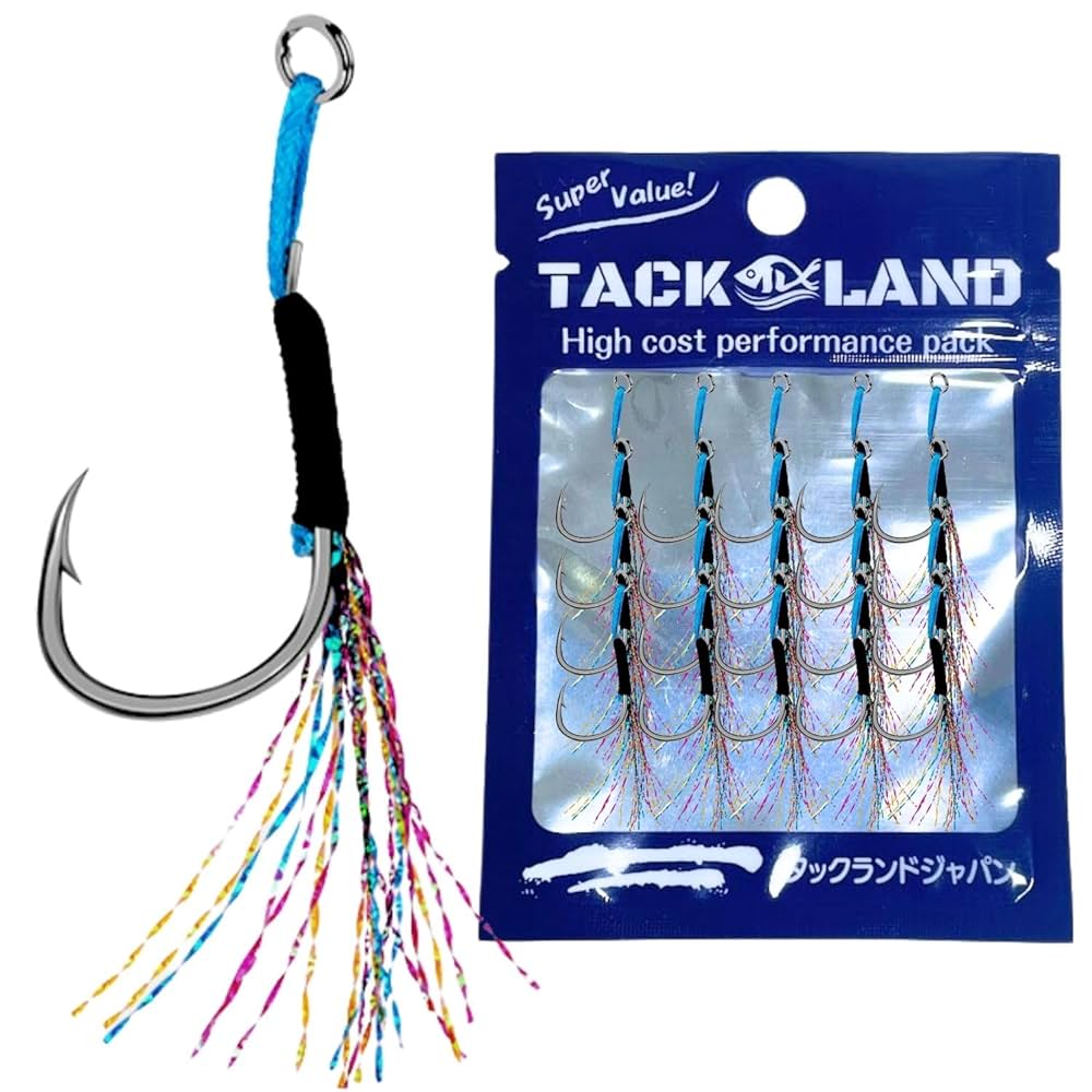 Amazon | 【TACKLAND】 徳用 アシストフック シングル