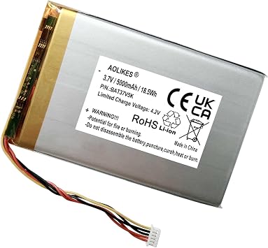 5000mAh 3.7V Battery Replacement for Vtech RM7866HD / RM7786HD / RM7766HD / RM7756HD 7 Video Baby Monitor Leapfrog LF920hd LF930HD Battery