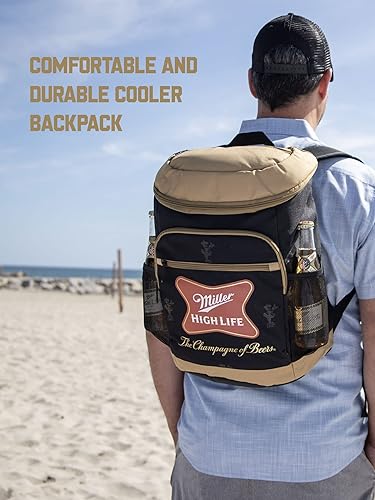 Miniatura 5 de Mochila térmica de cerveza aislada de 21 litros a prueba de fugas, enfriador suave para playa, camping, senderismo, picnic