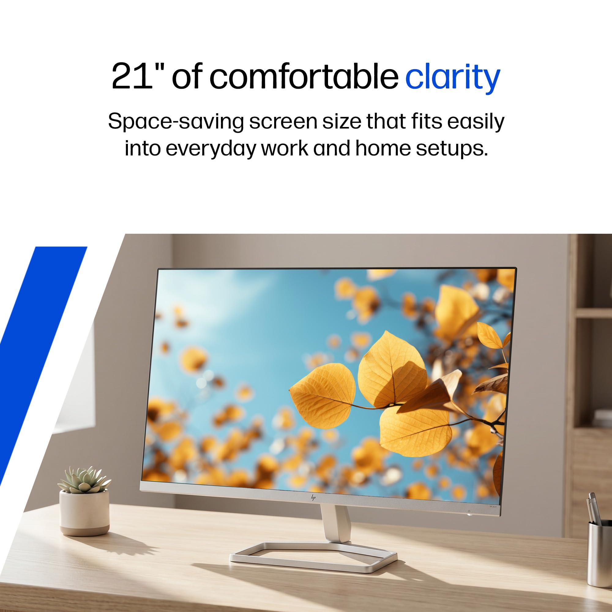 HP M22f 21.5-inches, 54.6 cm, FHD Monitor Eye Safe Certified Full