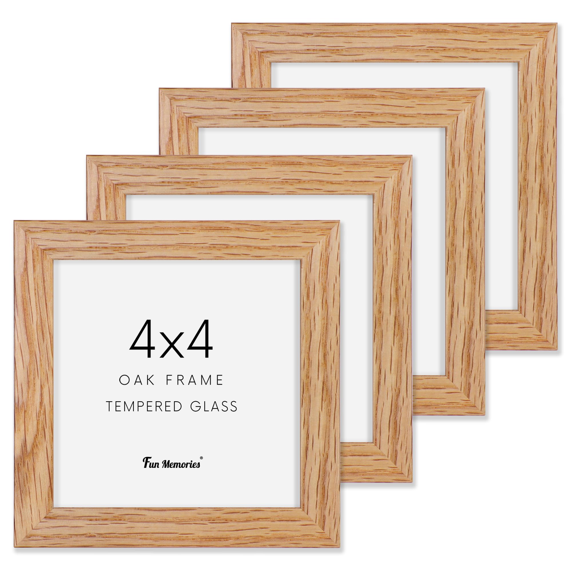 Amazon.co.jp: 4x4インチの写真フレーム、スタンド付き4x4フォト