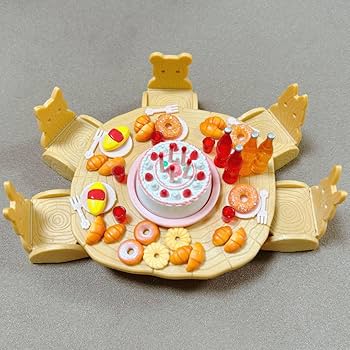 Amazon.co.jp: 初期 シルバニア 赤ちゃん広場のパーティーセット Amazon.co.jp: 初期 シルバニア 赤ちゃん広場のパーティーセット