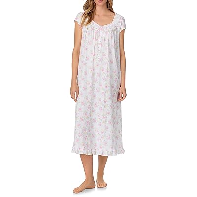 Eileen West Womens Long Cap Sleeve Nightgown Women
