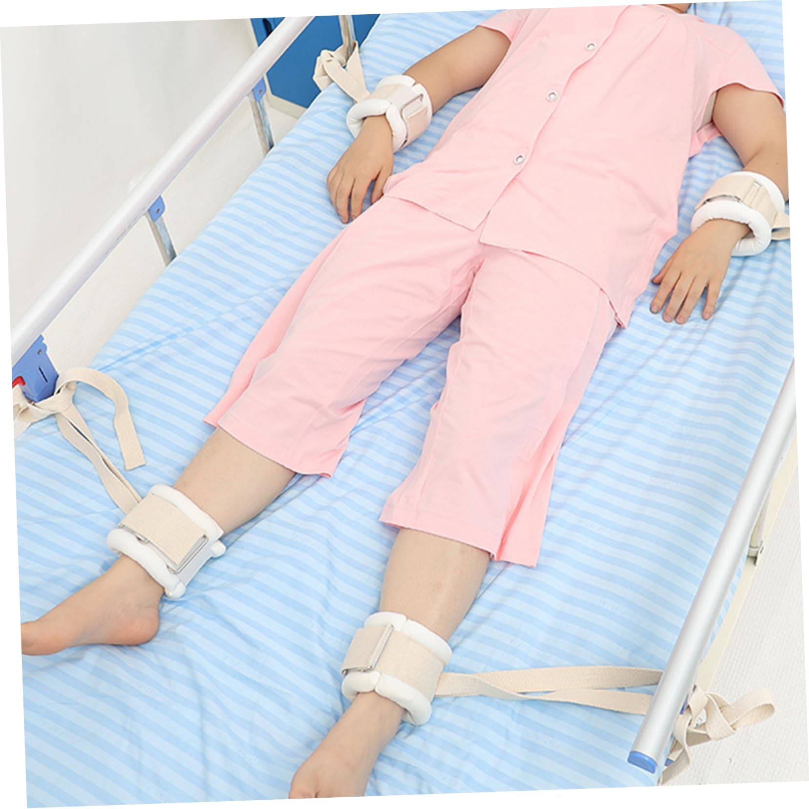 Beavorty Hospital Clinic Fixing Band Compression Strap Physical Therapy Ankle Foot Strap