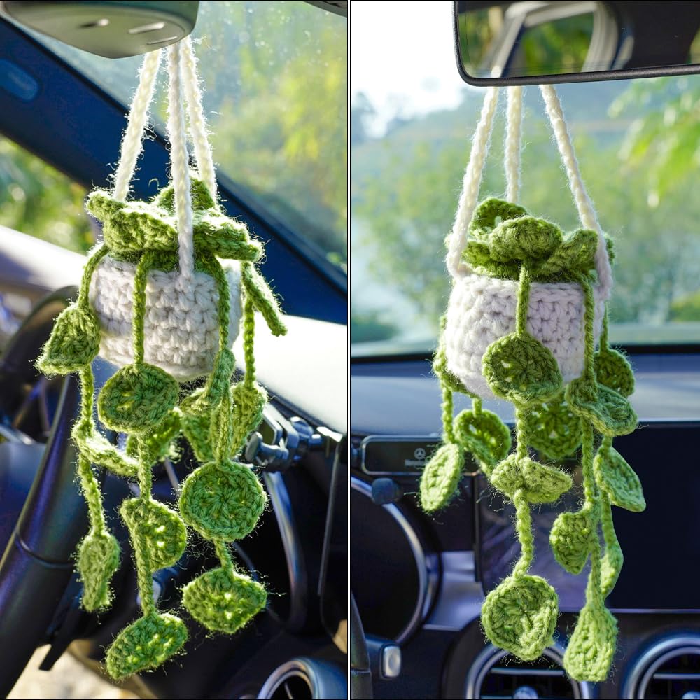 Handmade Cotton Macrame Plant Hangers Hanging From The Ceiling Stock Photo - Image Of Bushy