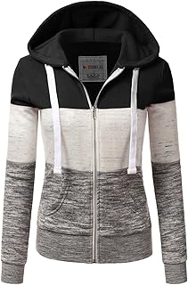 Lightweight Thin Zip-Up Hoodie Jacket for Women with Plus...