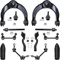Vista 151 de Detroit Axle - Kit de suspensión frontal de 14 piezas para Mazda 6, 2003 2004 2005 2006 2007 2008, 6 brazos de control superior e inferior