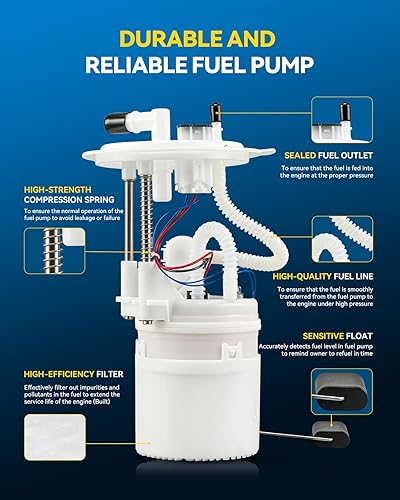 Miniatura 362 de PHILTOP Electric Fuel Pump Assembly Fits For Chevrolet S10 1985-1991, GMC S15 1985-1990, GMC Sonoma 1991, GMC Syclone 1991, SP06B1H
