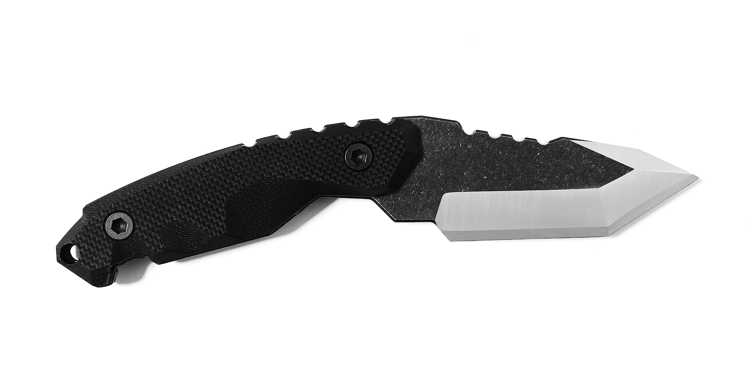 Range HK17 coltello da campeggio in acciaio inox 420, 20.5 cm, lama 9.1 cm x 11.4 cm manico antiscivolo G10