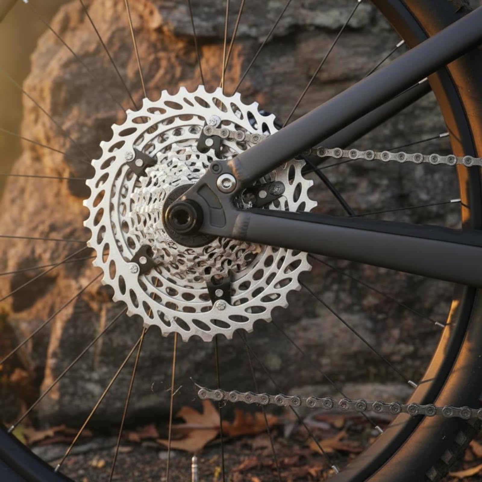 LOVIVER Casete de 10 Velocidades Piñón Rueda Libre Bici Bicicleta Montaña Plegable con Rango 11-32T Ligero 314 G Cambio Suave Adecuado para Entrenamiento Desplazamientos Paseos