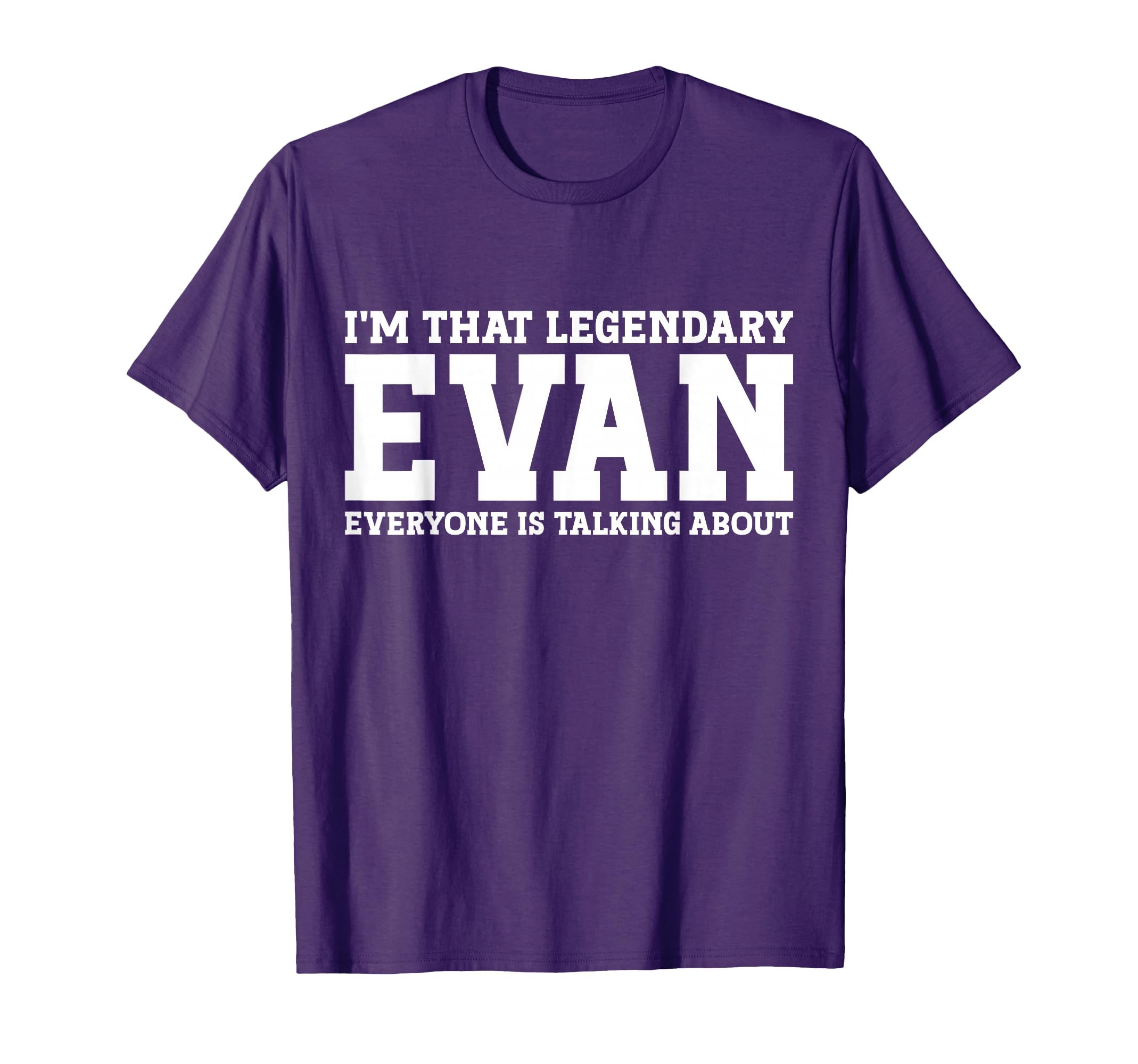 Evan Personal Name T-Shirt