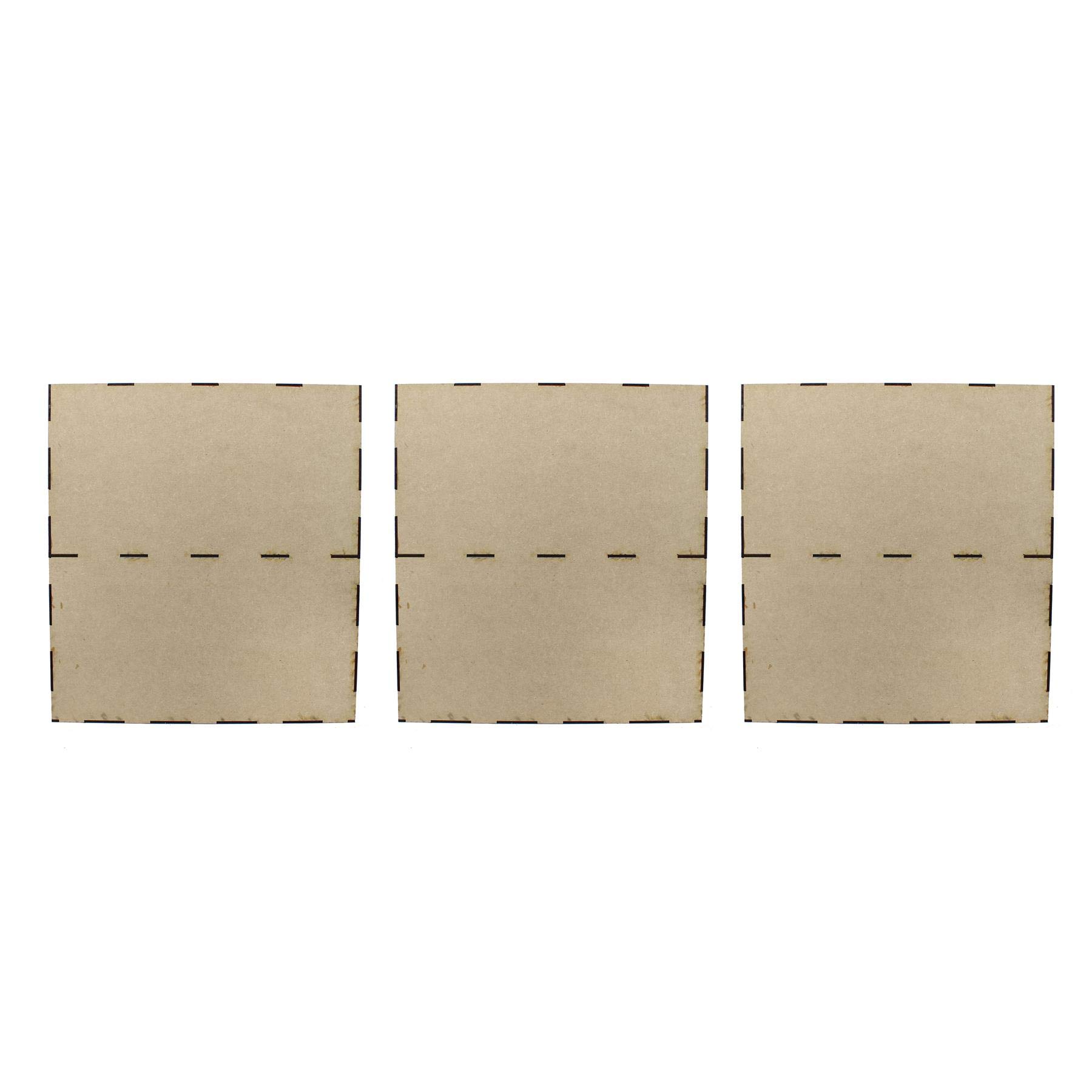 War World Gaming Modułowa stacja lakiernicza MDF zestaw 6 – potrójny zestaw – miniaturowe figurki do wargamentu miniaturowe malarstwo z motywem diorama kolei kolejowej, modelowanie hobbystów