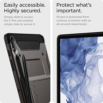 Amazon.com: Spigen for Galaxy Tab S8 Plus Case (2022