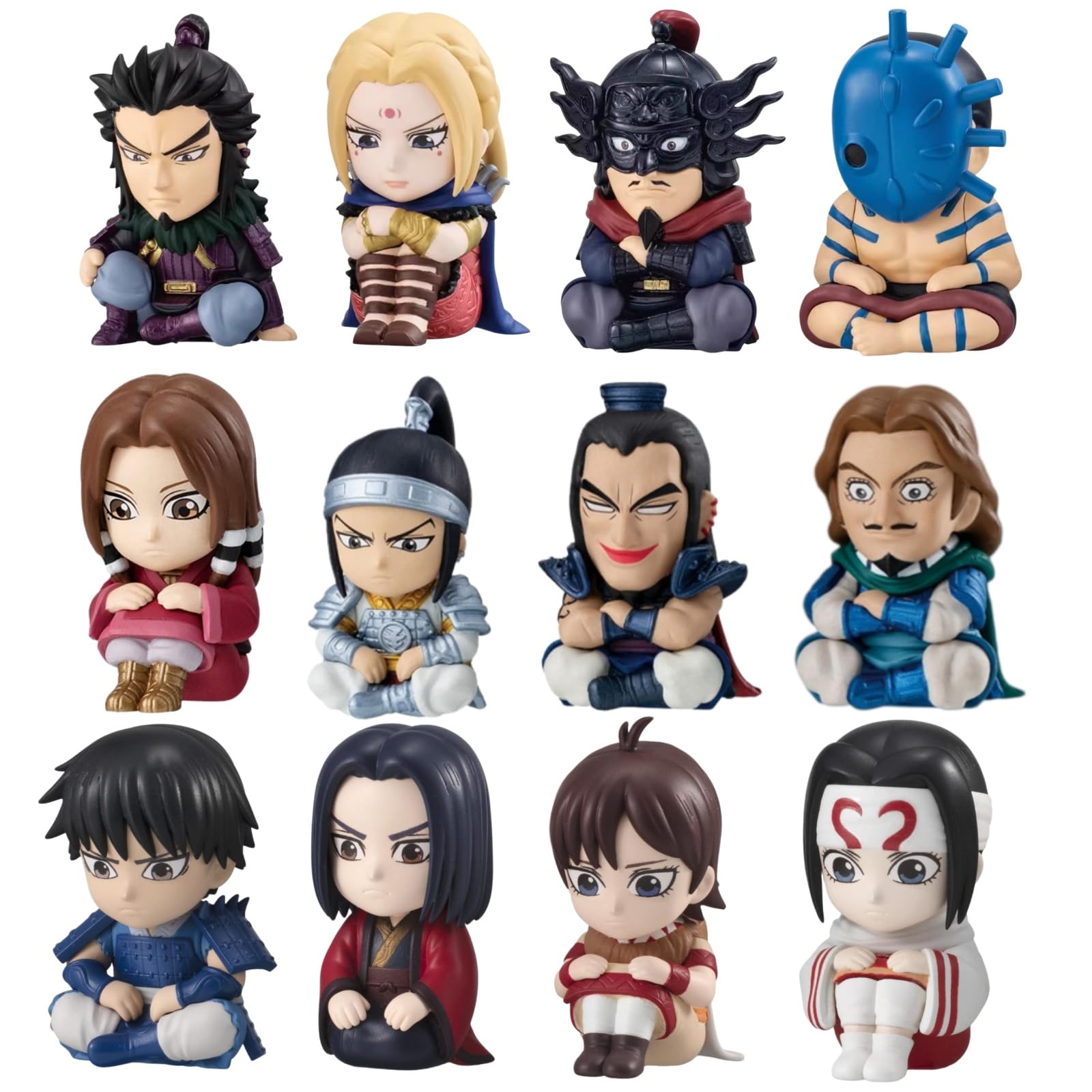 Amazon | [HAOJEE]フィギュア 信 嬴政 河了貂 羌瘣 王賁 蒙恬 桓騎 楊