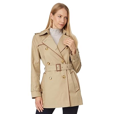 Lauren Ralph Lauren Belted Db W Pu Trim30 Women