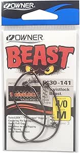 Hameçon Texan à Visser OWNER Twistlock Beast 5130 - Foto 5