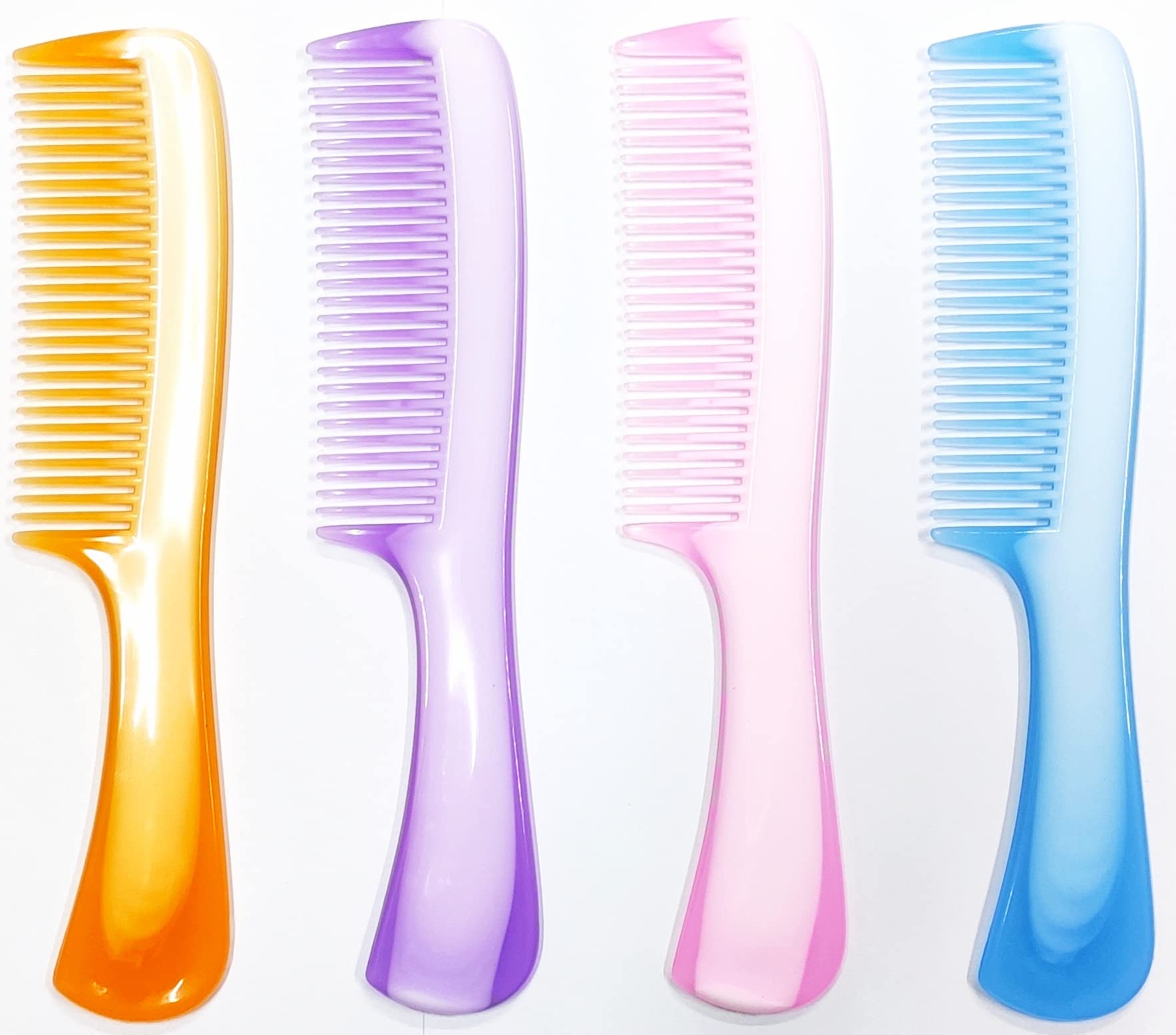 Maple Dressing Detangling Handle Printed Hair Comb Combo Set for Men,Women Snow White Multicolour, Pack of 4-picture-51