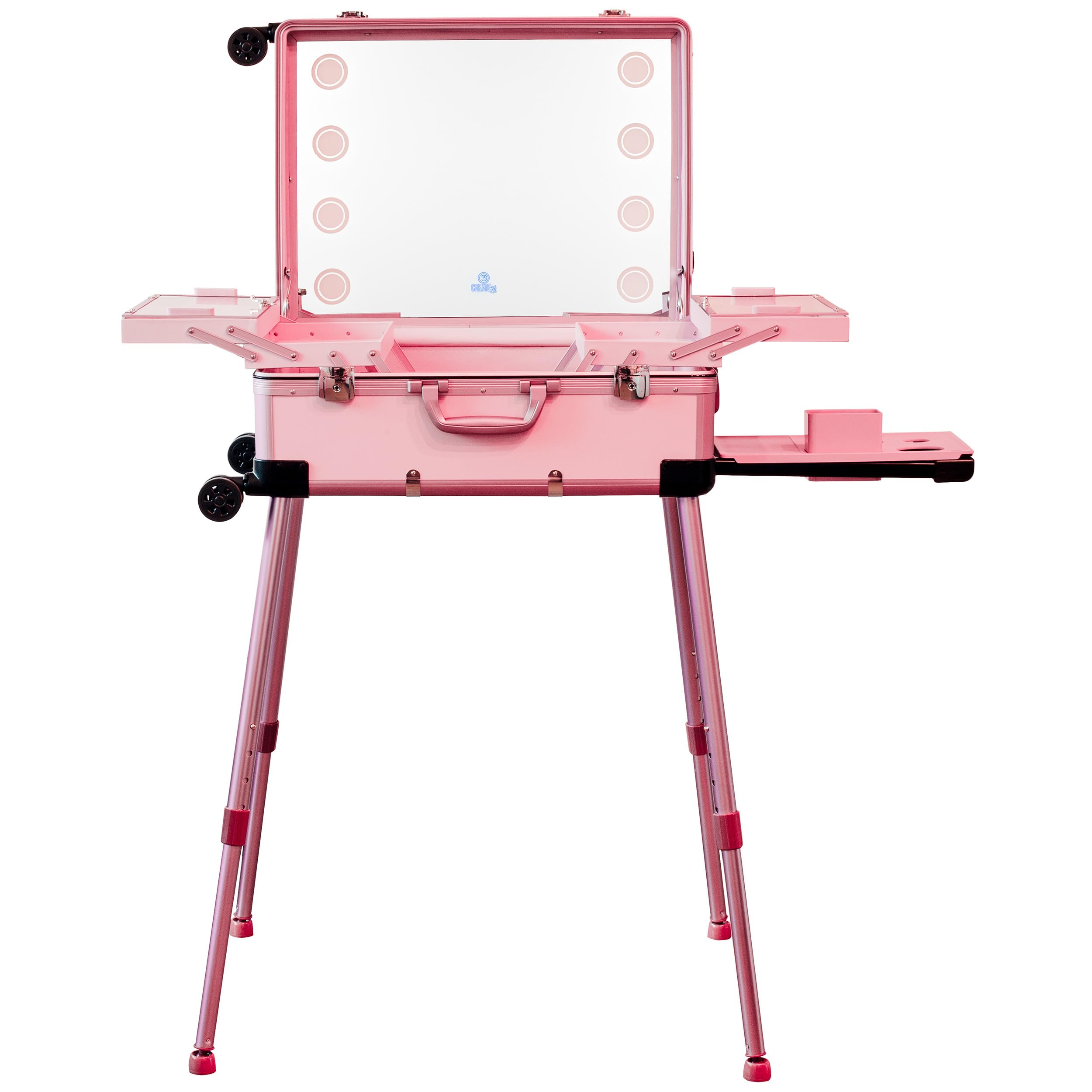 Create It! – 84536 - Makeup Artist Trolley, Rosa, Nowoczesny