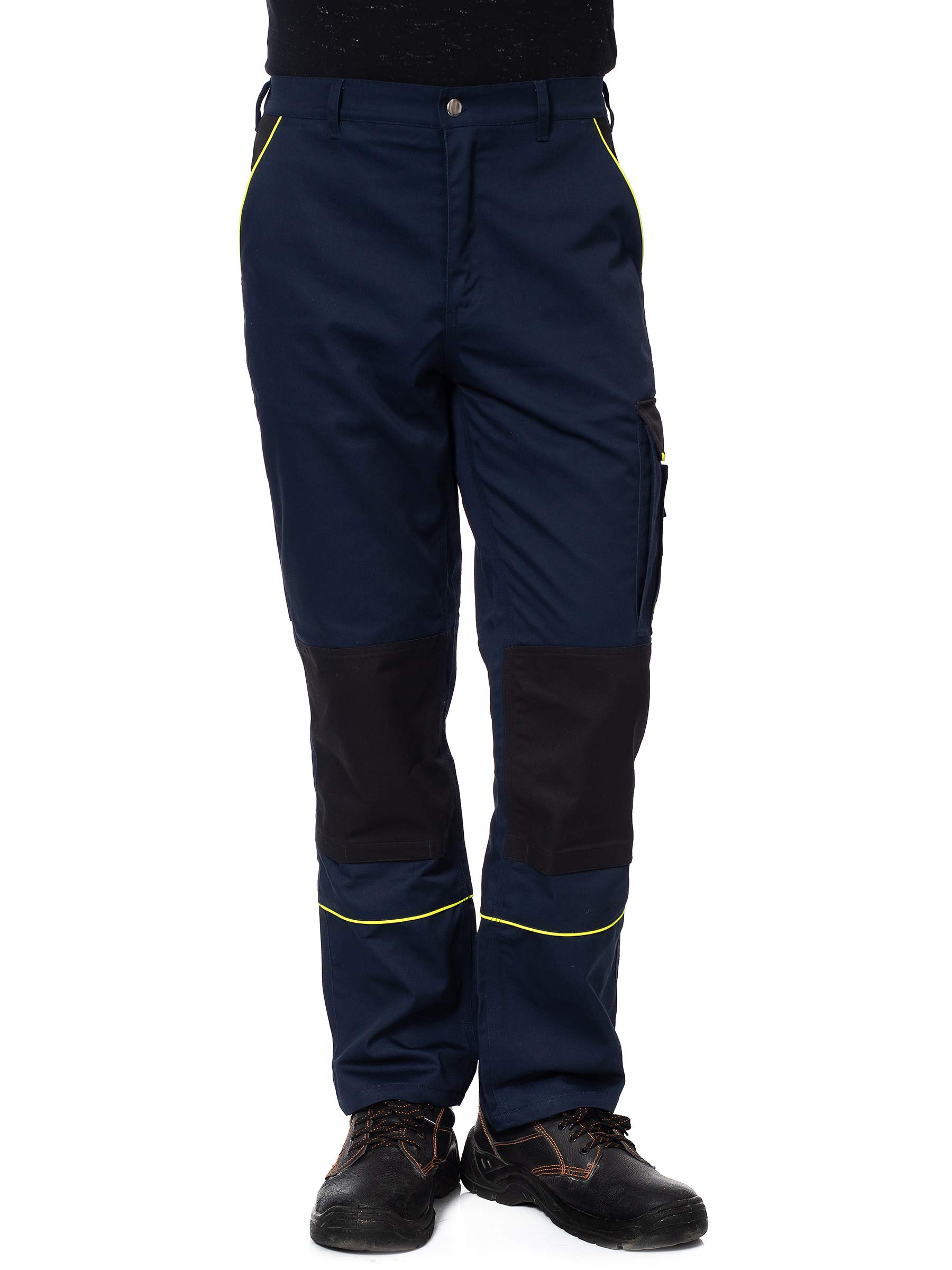 DINOZAVR Fortum Pantaloni da Lavoro - Uomo - Stile Cargo - Pantaloni Protettivi