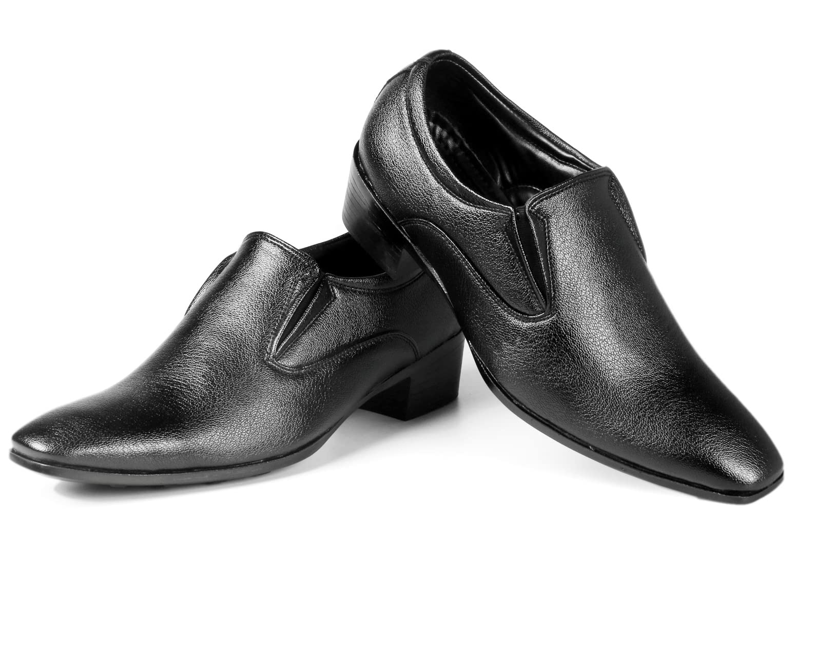 YUVRATO BAXI Mens 2" Height Increasing Synthetic Material Black Formal Moccasion, Slip-On Shoes with Pu Sole.- 8 UK (B0CJJHTYCF) Amazon Price History, Amazon Price Tracker