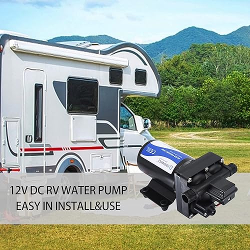 Miniatura 7 de TDRFORCE Bomba de circulación de agua dulce de 110 V, bomba de refuerzo de aumento de presión de 4 GPM, bomba de transferencia de 45 PSI, bomba de