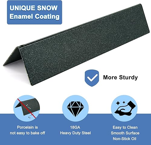 Miniatura 5 de Adviace Barras aromatizantes 7635 de 15.3 pulgadas, quemador 69785 de 18 pulgadas, rejillas de acero inoxidable 7637 de 17.5 pulgadas y rejilla de