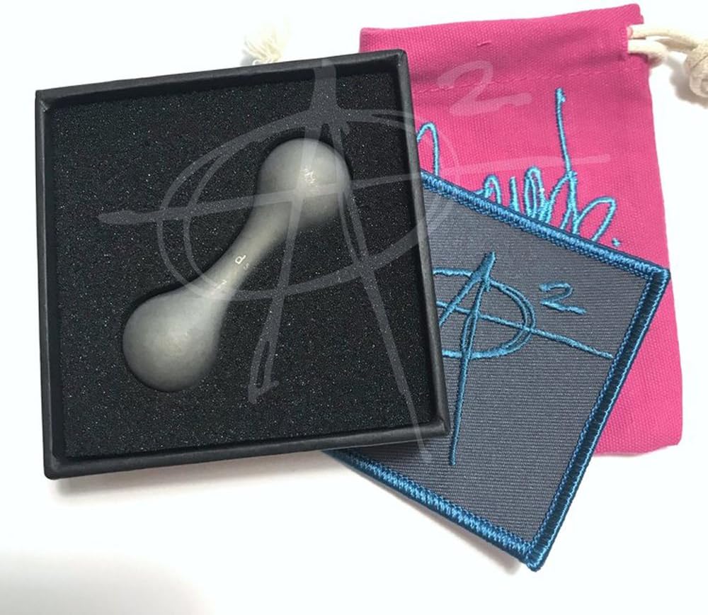 AroundSquare Knucklebone Skill Toy - Begleri - (Titanium)