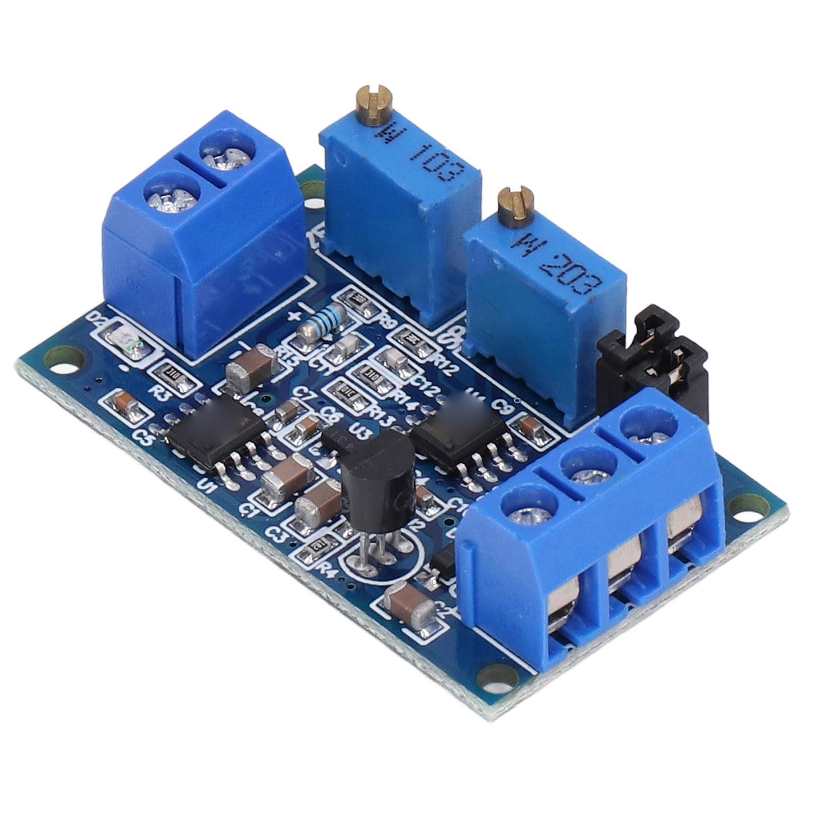 Fafeicy Convertidor de Corriente a Voltaje 4-20mA a 0-3.3V 5V 10V, Módulo de Conversión de Señal Transmisor de Voltaje Grado Industrial 2 Piezas