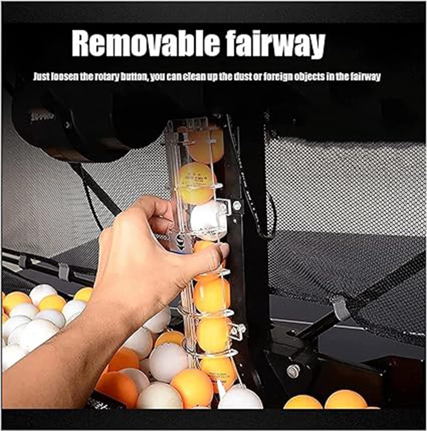 Robot de Ping Pong con Diferentes Bolas giratorias, Robot de Tenis de Mesa, máquina automática de Tenis de Mesa, Lanzador automático de Bolas, para máquina de Entrenamiento de Pelotas de Ping Pong