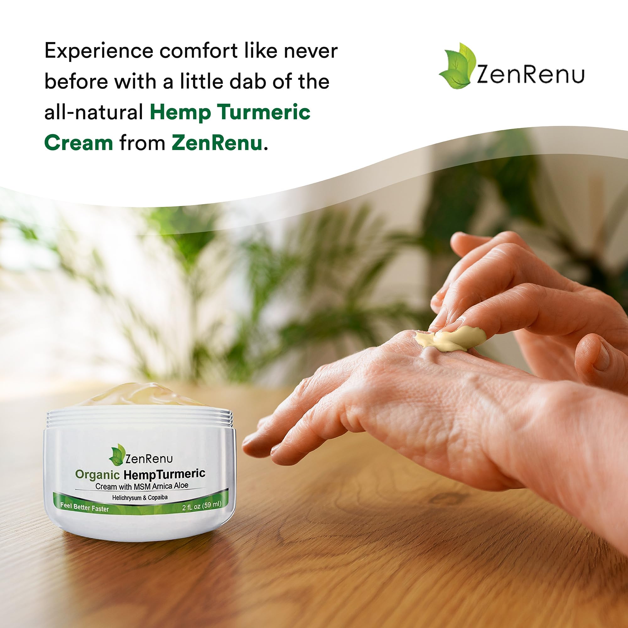Amazon.com : Zenrenu Hemp Joint & Muscle Relief Cream with