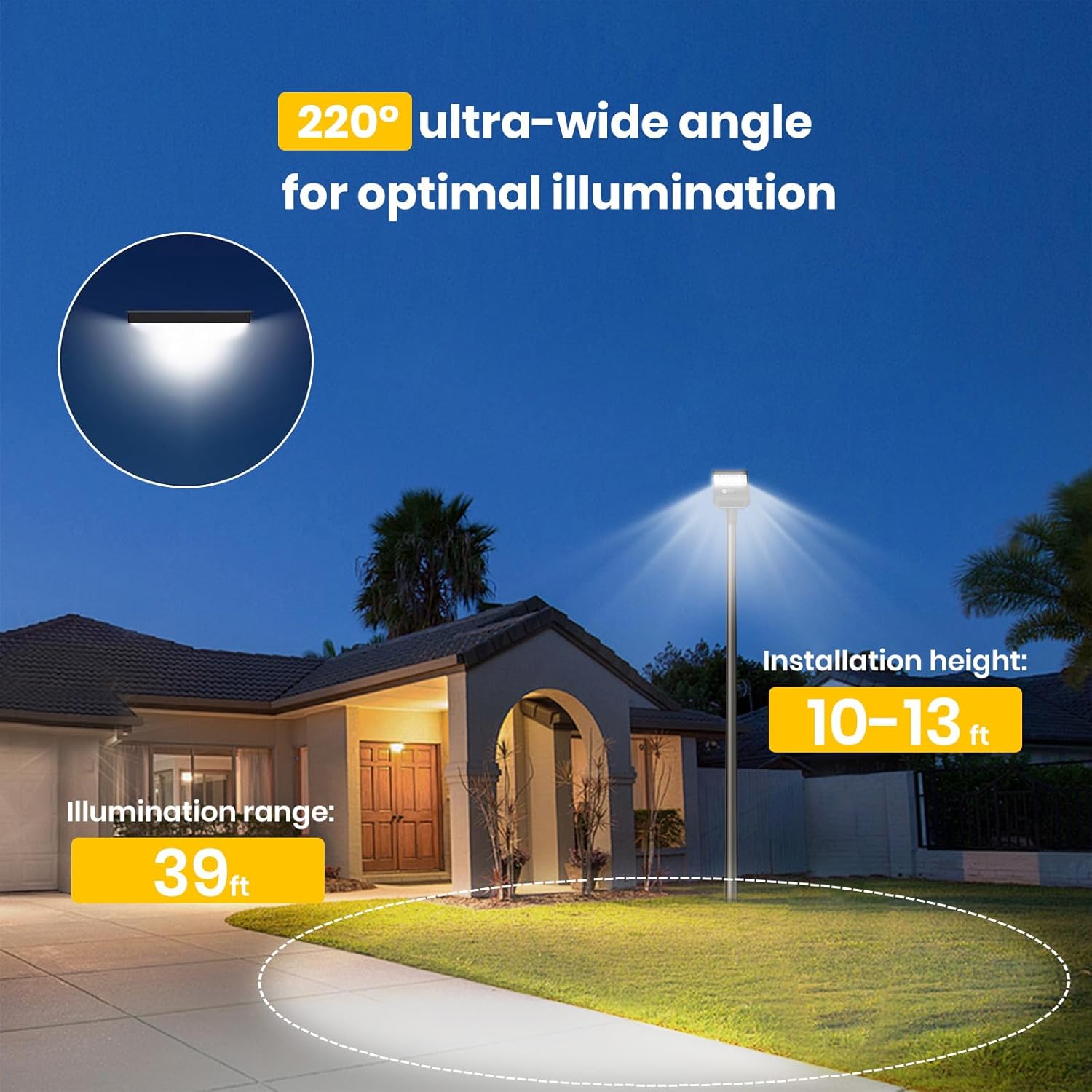 Solar Parking Lot Light with Rain Sensor, Dimmable Solar Street Light Outdoor Dusk to Dawn, IP65, Motion Sensor, 3000K 5700K Solars Flood Lights for Garage, Yard, Driveway (No Pole) Solar Parking Lot Light with Rain Sensor, Dimmable Solar Street Light Outdoor Dusk to Dawn, IP65, Motion Sensor, 3000K 5700K Solars Flood Lights for Garage, Yard, Driveway (No Pole)