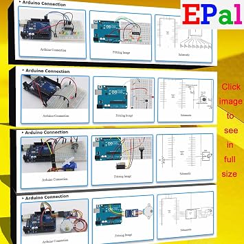 Starter Kit Compatible with Arduino Uno R3, the Most Detailed 50+ Lessons, Plus 40+ Background Knowledge Articles, Detailed Explanation, Compass, Gyro UK (Ultimate Starter Kit)
