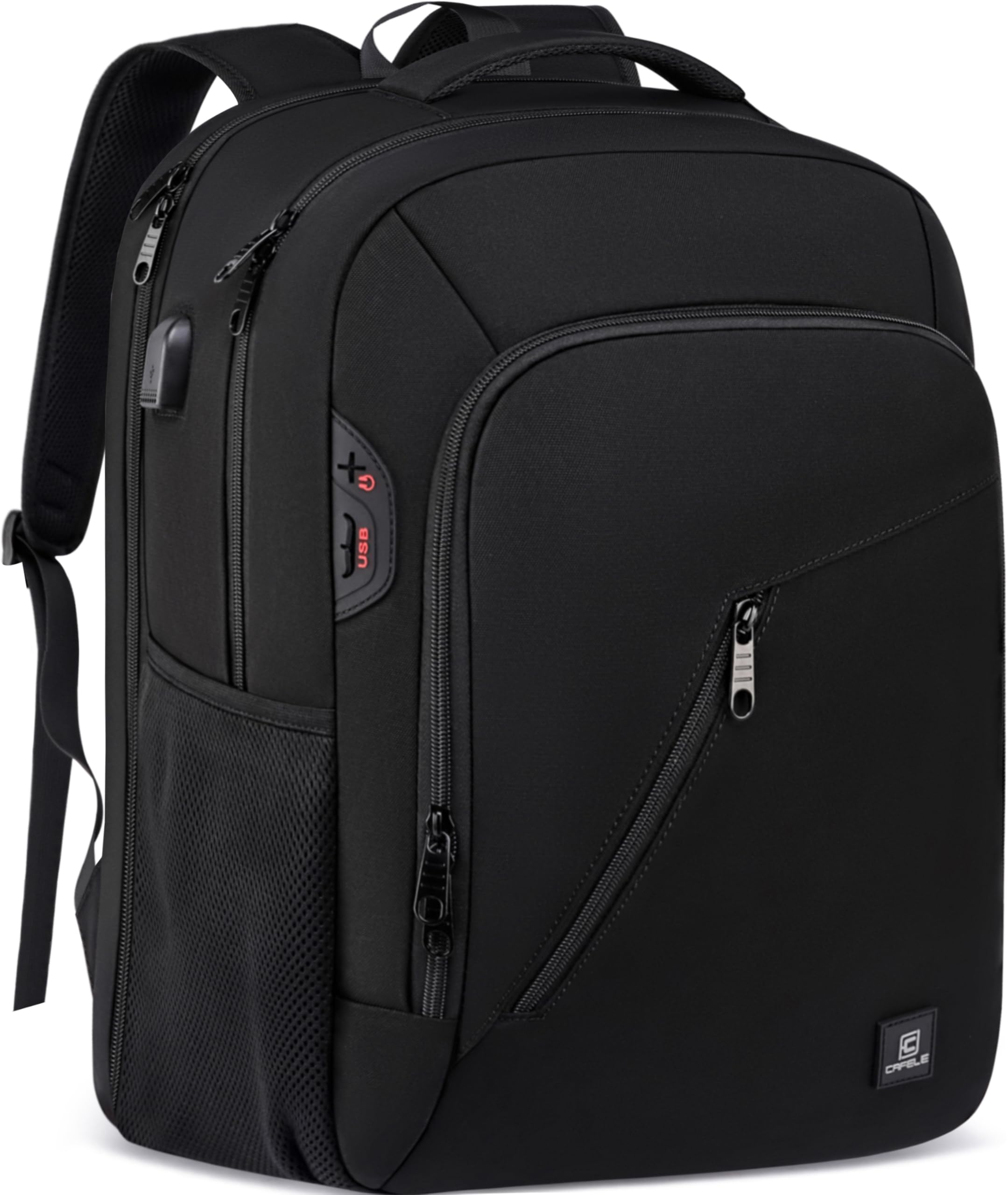 Laptop Backpack 17.3 Inch Computer Backpack Daypack Water-Repellent Laptop Bag with USB C…