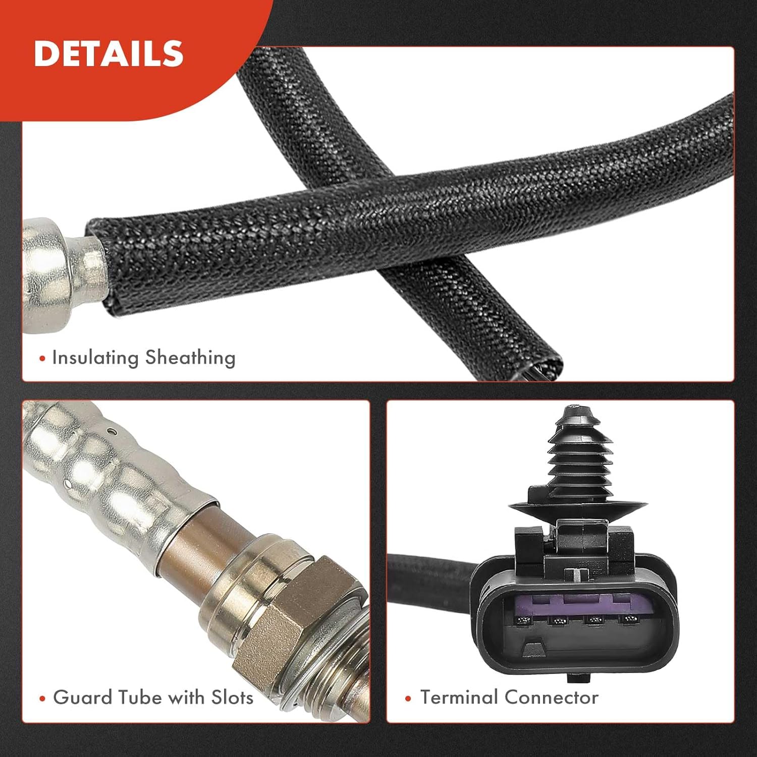 A-Premium Oxygen Sensor Compatible with Volvo S90 2018-2021 V60 XC60 2.0L Center