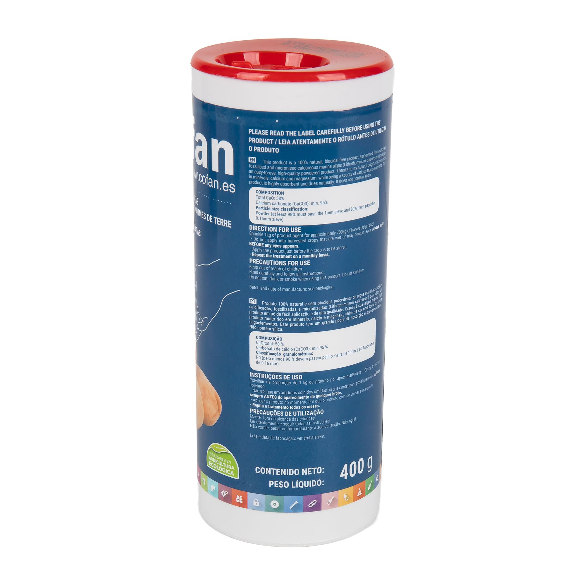 Cofan Desecante natural para patatas 400 g