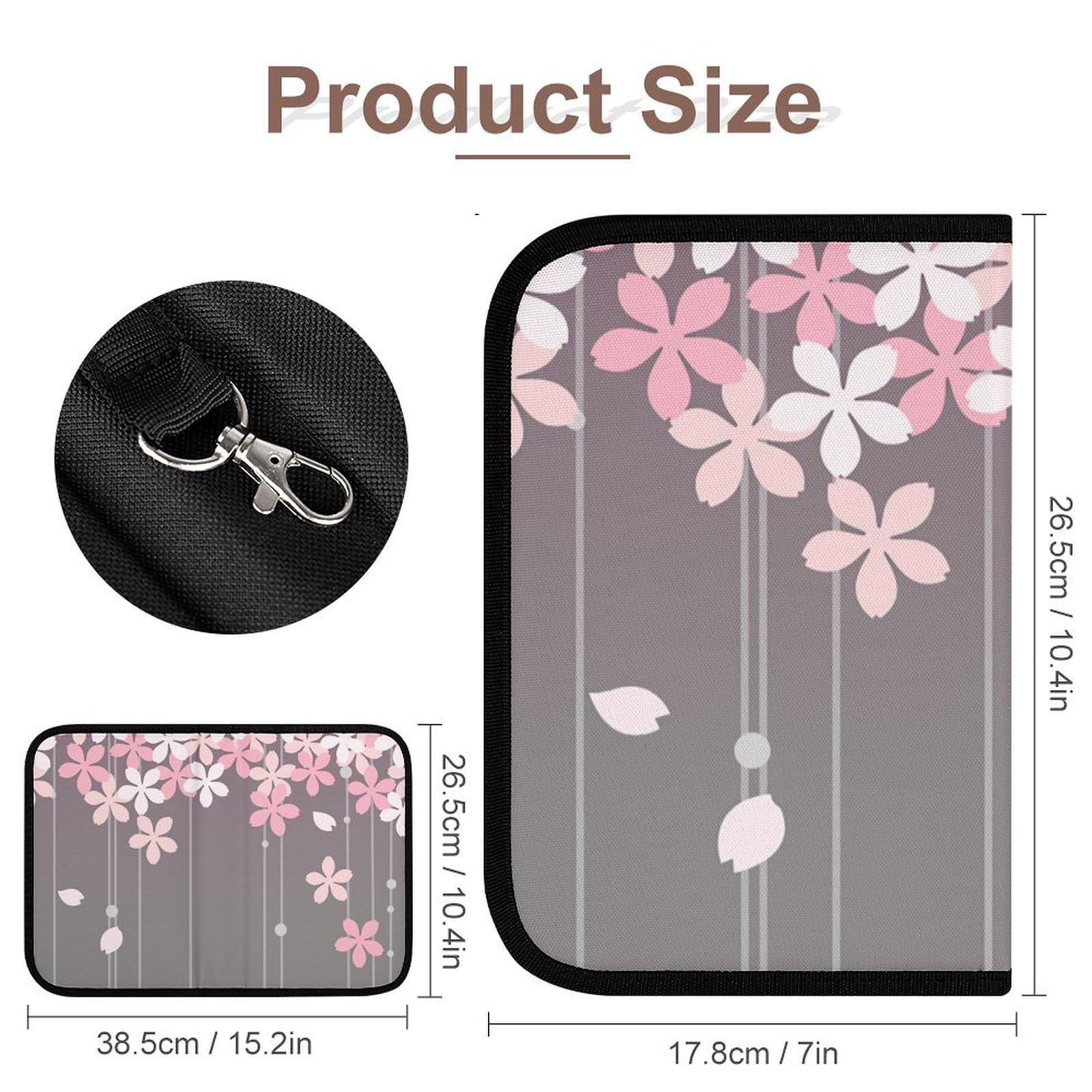 Amazon.co.jp: 母子手帳ケース 桜 サクラ 和柄 和風 マルチケース お薬