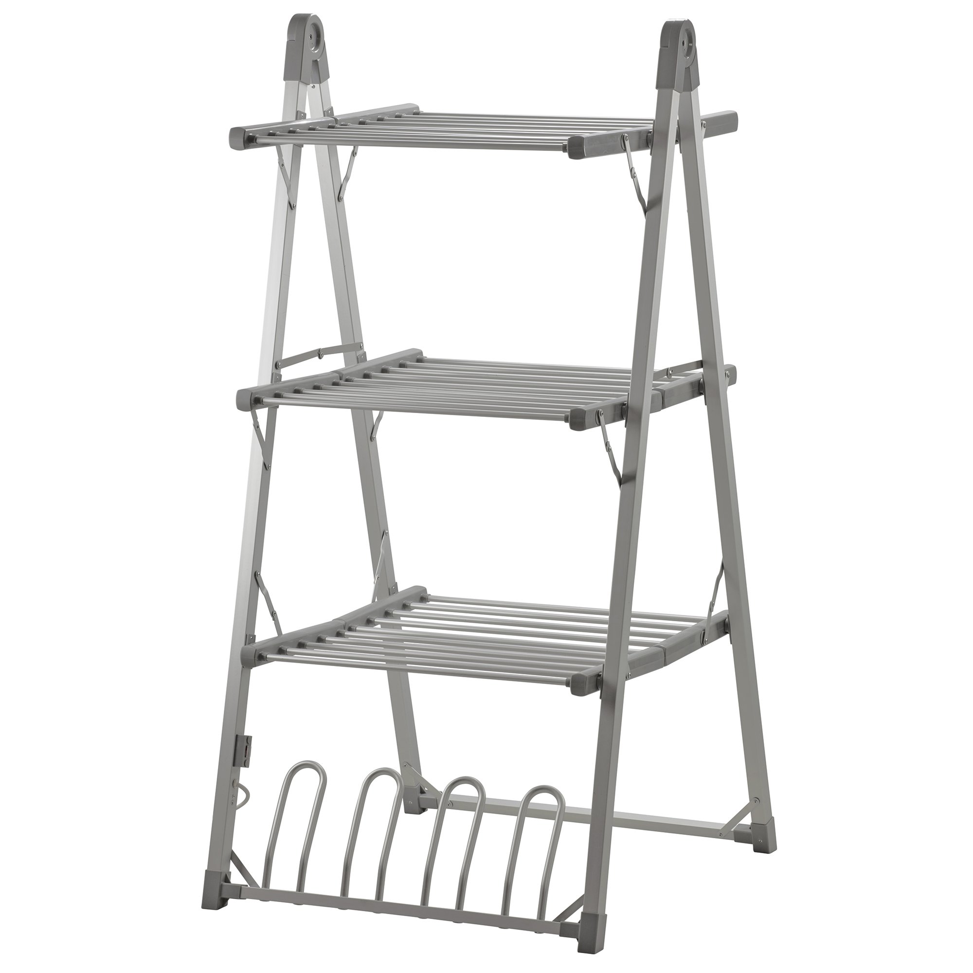 Maxi Dry Electric Clothes Horse Heated Airer, 3 Tier Dryer Rack, 300W