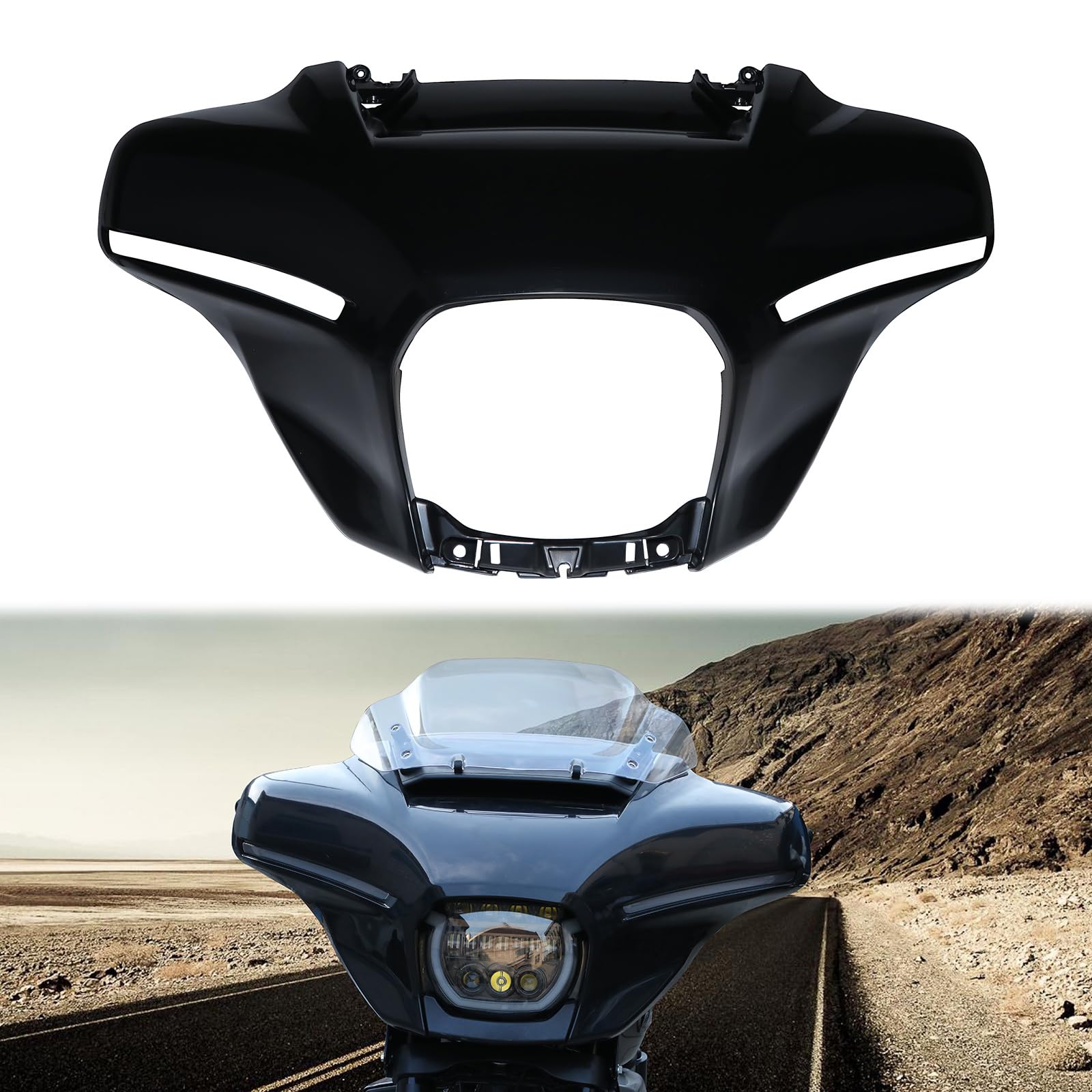 トップス BODHI SUPER LIGHT MOCK 2024AW Fit For Kawasaki Ninja ZX6R 2024 2025 ZX636 Headlight