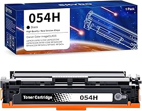 054 054H Printer Cartridges Compatible with Canon 054 054H Toner for Canon i-Sensys LBP621cw LBP623cdw MF643cdw MF641cw MF645cx LBP622cdw MF640c MF644cdw MF642Cdw LBP620c (black)