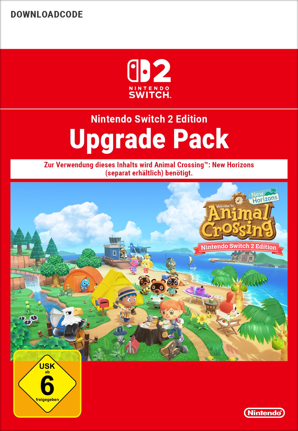 Animal Crossing: New Horizons | Nintendo Switch 2 Upgrade Pack - Download Code