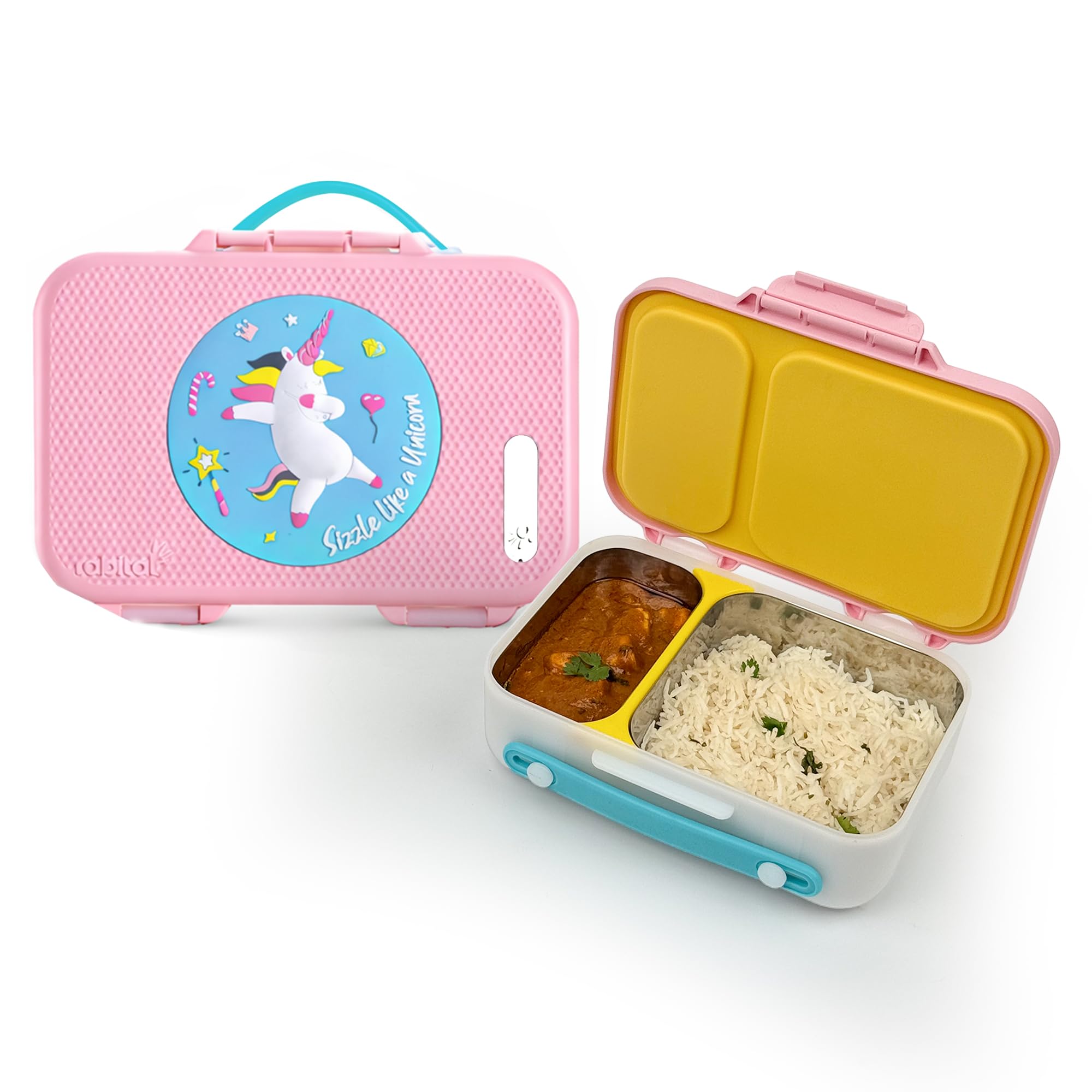 rabitat Munchbee Pro Lunch Box - Stainless Steel -1