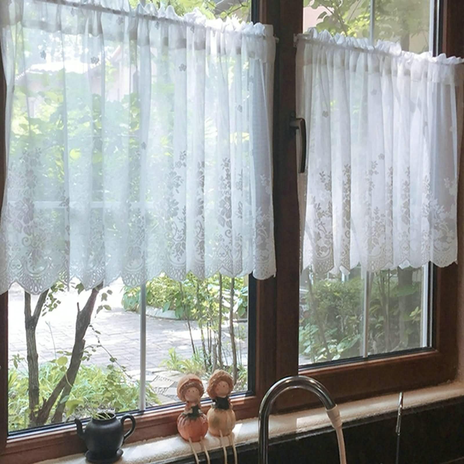 Kurze Vorhänge 1 Stück Modern,200 cm Breit,Rod Tasche