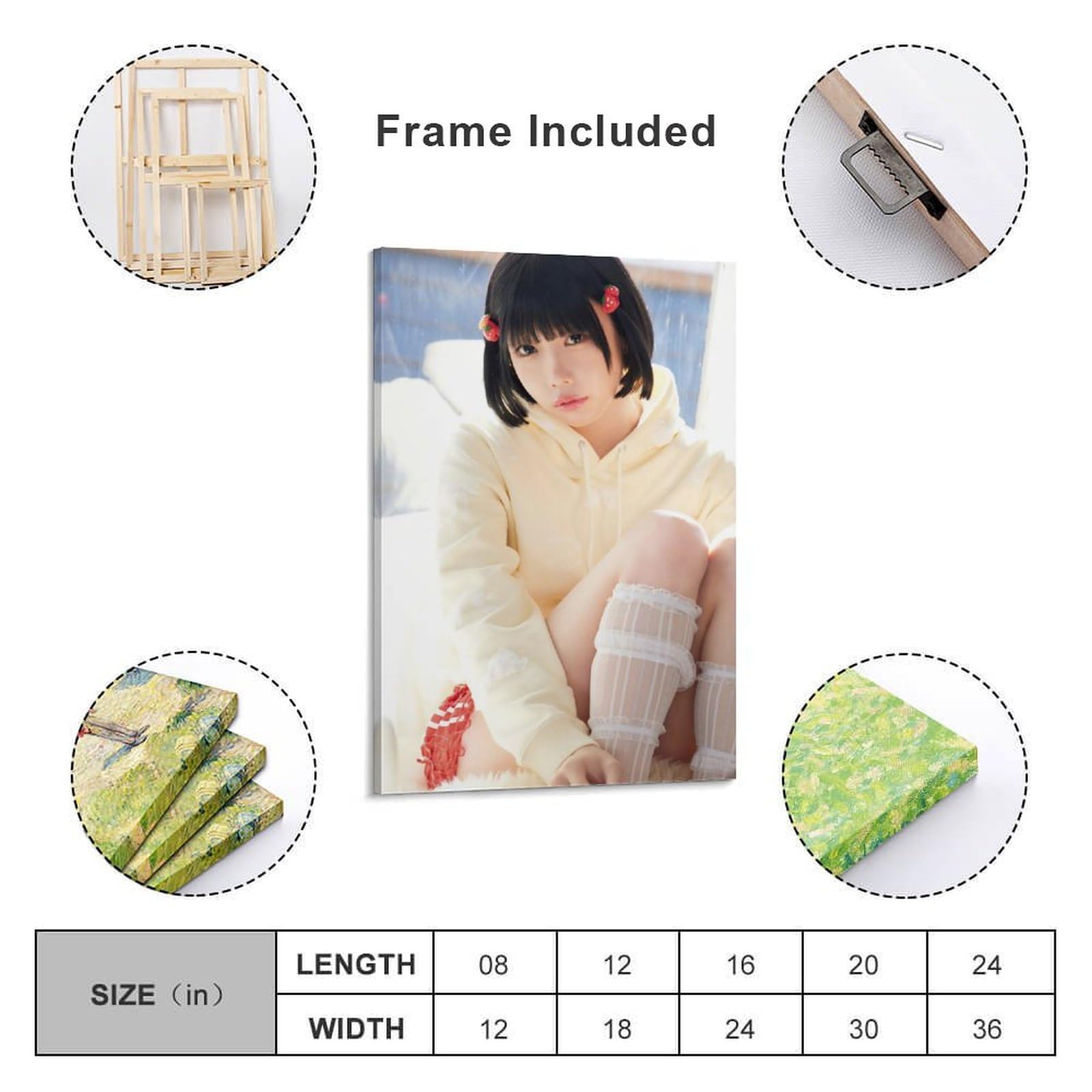 Amazon.co.jp: あのちゃん 写真集水着ポスター キャンバス ポスター