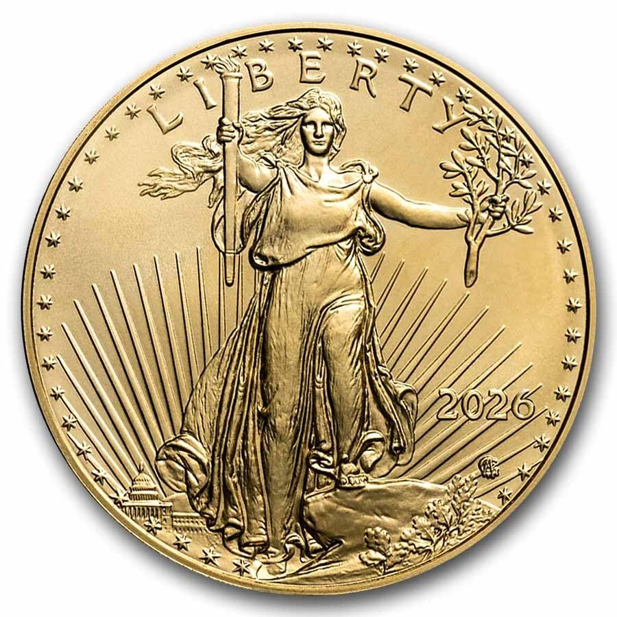 2026 American Gold Eagle 1/10 ounce bullion coin product image