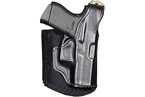 DeSantis Die Hard IWB Concealed Ankle Holster for Glock 43 9mm Right Hand Black