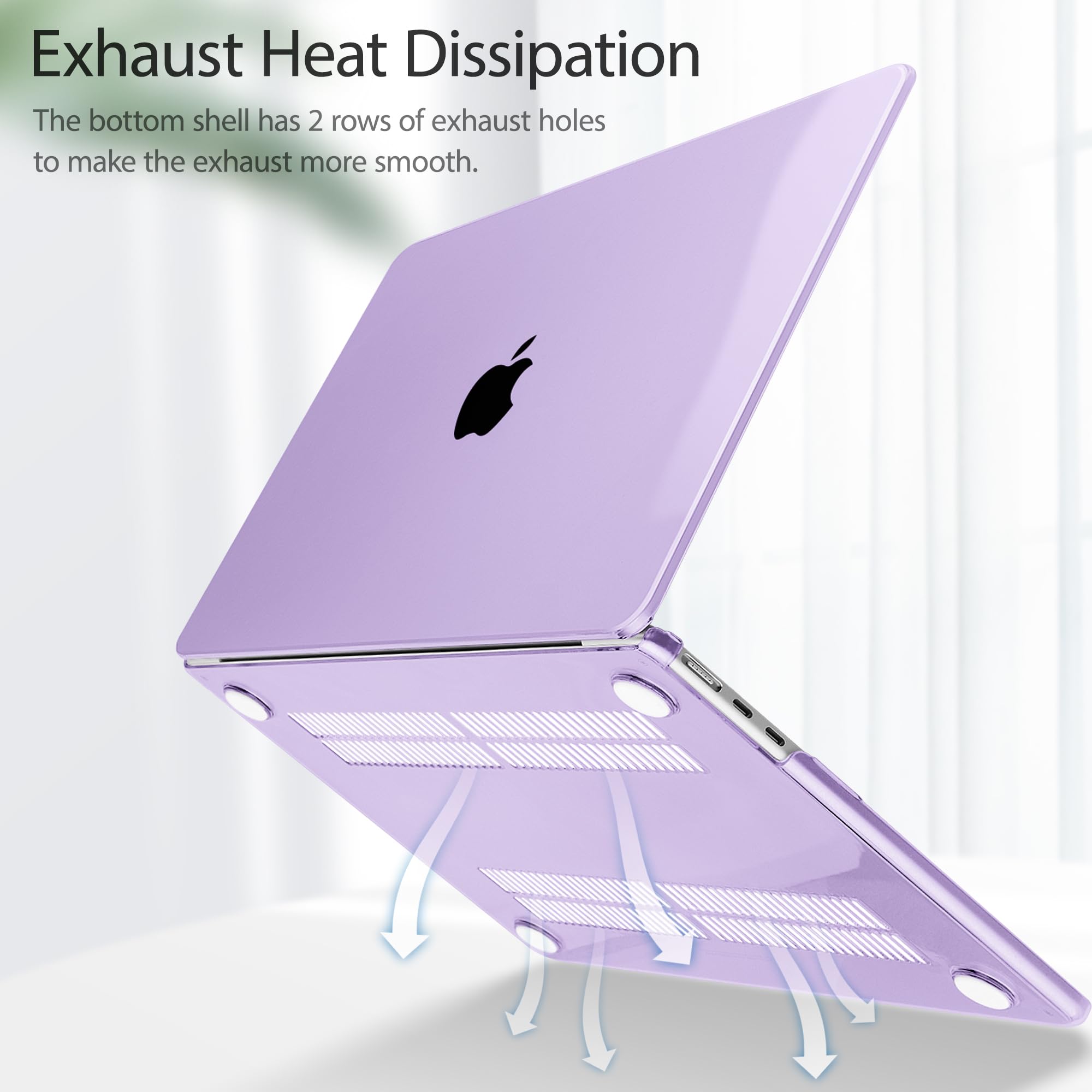 Tuiklol For M4 MacBook Air 13.6 Inch Case 2025-2022 Release M2 Chip - View #14