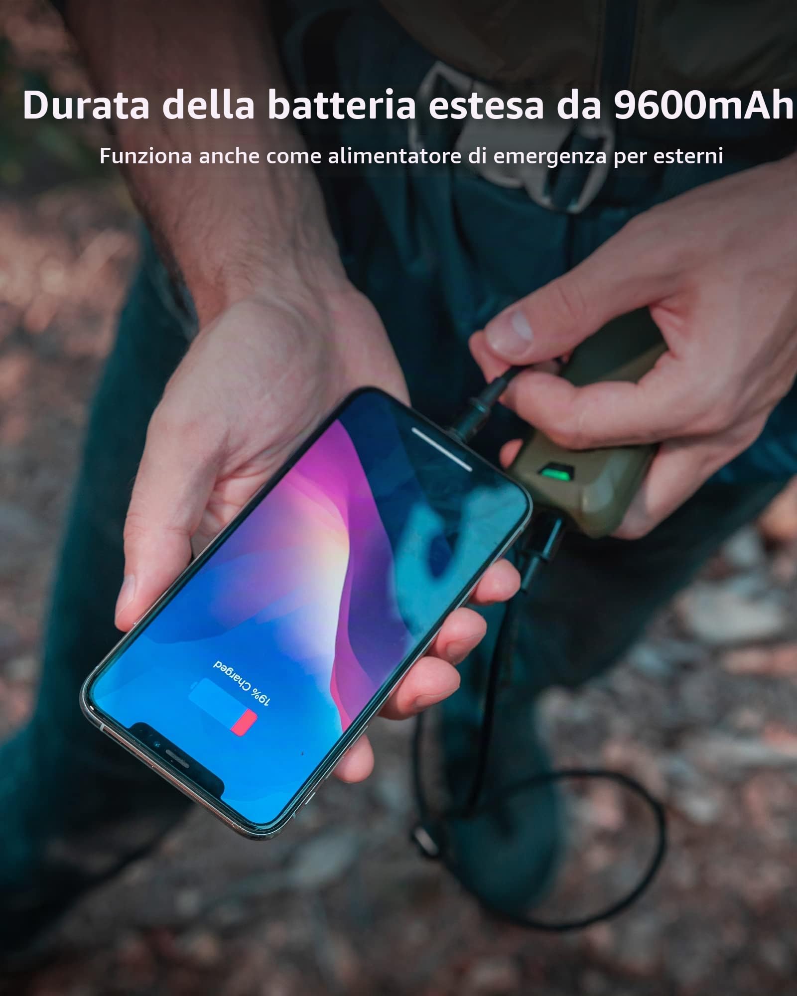 FLEXTAILGEAR MAX REPEL S, Anti Zanzare Elettrico Portatile, Repellente Zanzare Campeggio, Durata Della Batteria 12-19 ore, Modalità campeggio/Esterna, per Campeggio, Escursionismo(senza piastra)